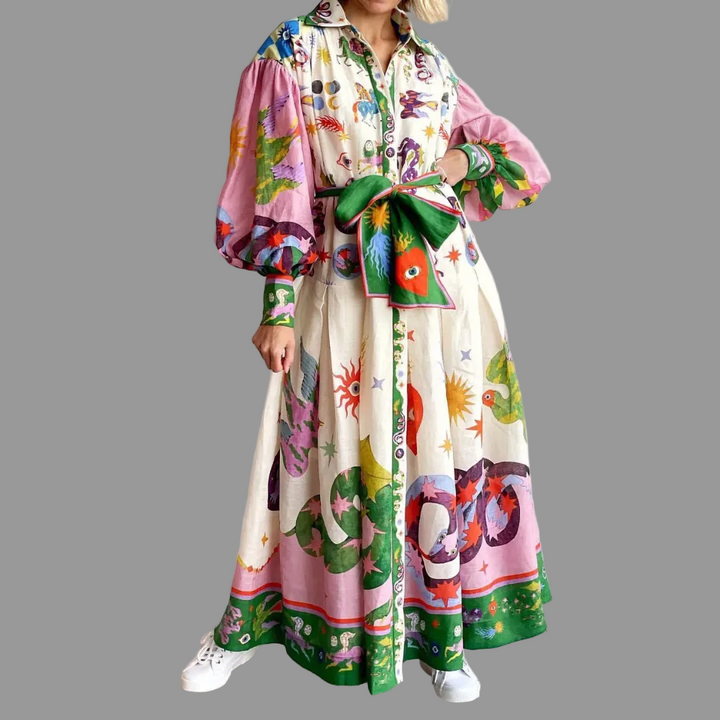 Celia | Italian Maxi Dress