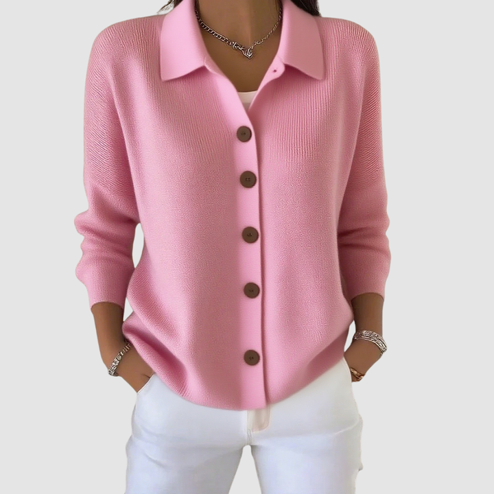 Riah™ Button-Up Knit Cardigan