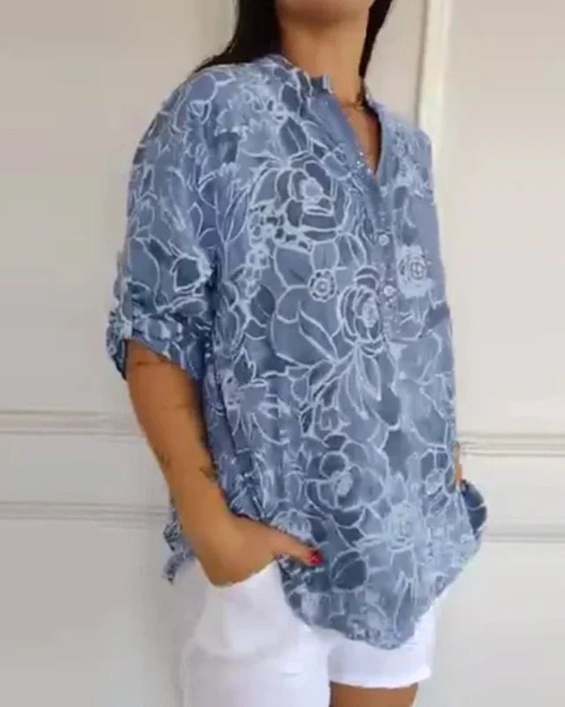 Beata™ | Blossom Print Blouse