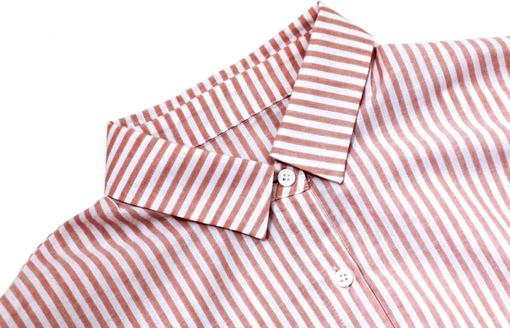 Stripe™ | Long Sleeve Shirt Dress