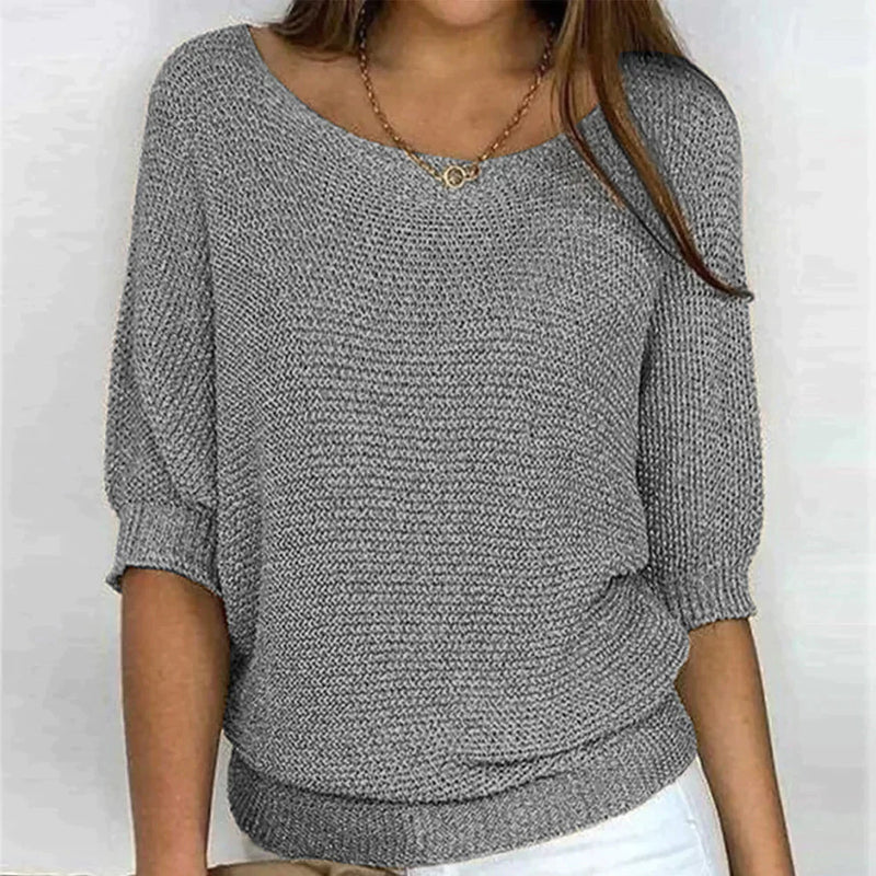 Romi™ | Textured Knit Pullover