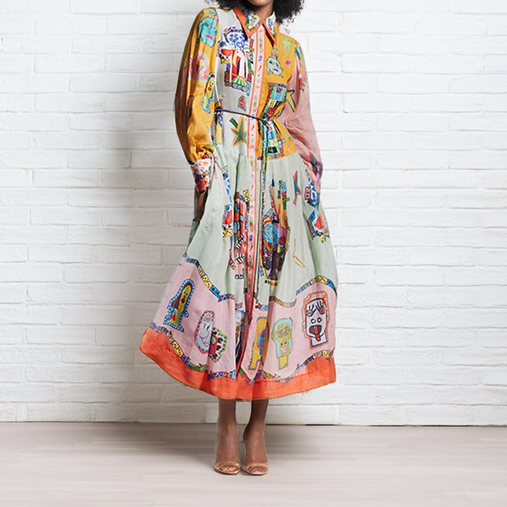 Celia | Italian Maxi Dress