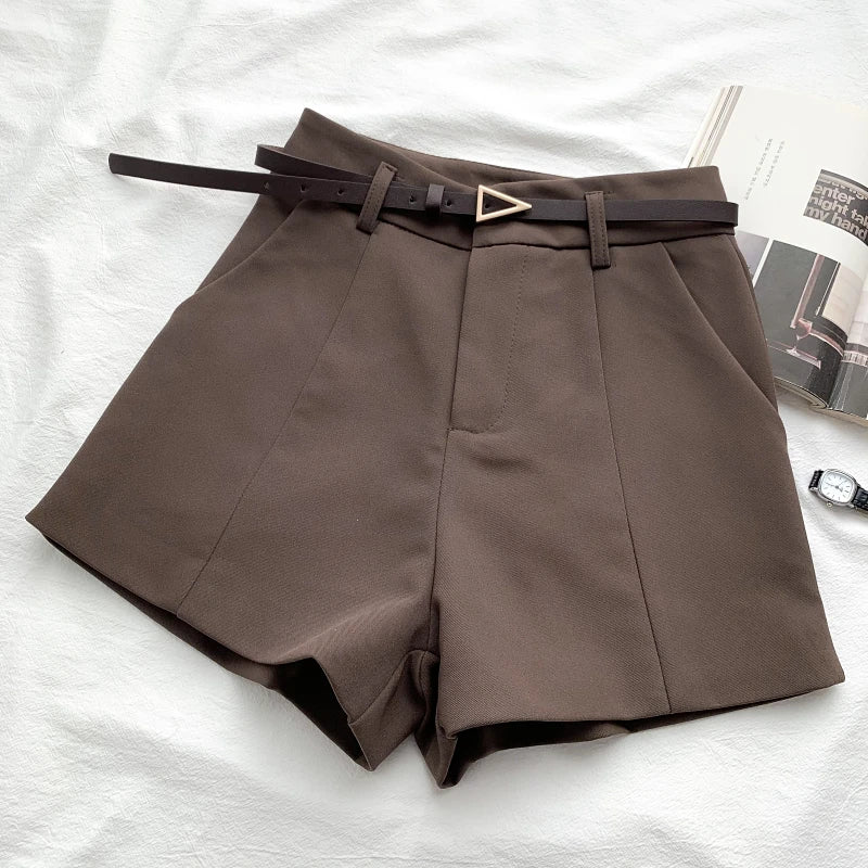 RACHELLE™ – Sleek High-Waist Shorts
