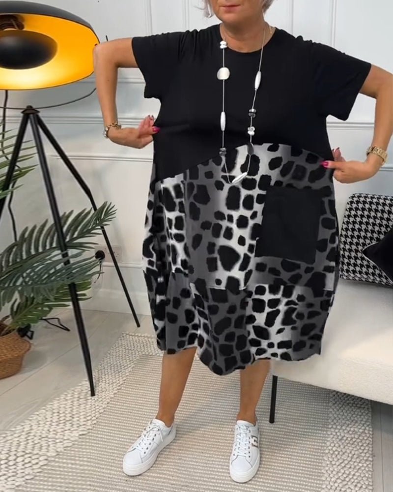 Evelora™ | Chic Midi Dress