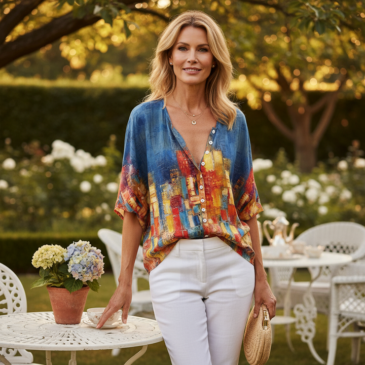 Wynne - Effortless Boho-Chic Top