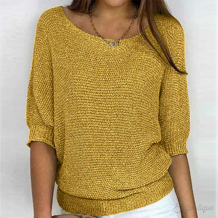 Eunice™ - Relaxed Premium Knit Top