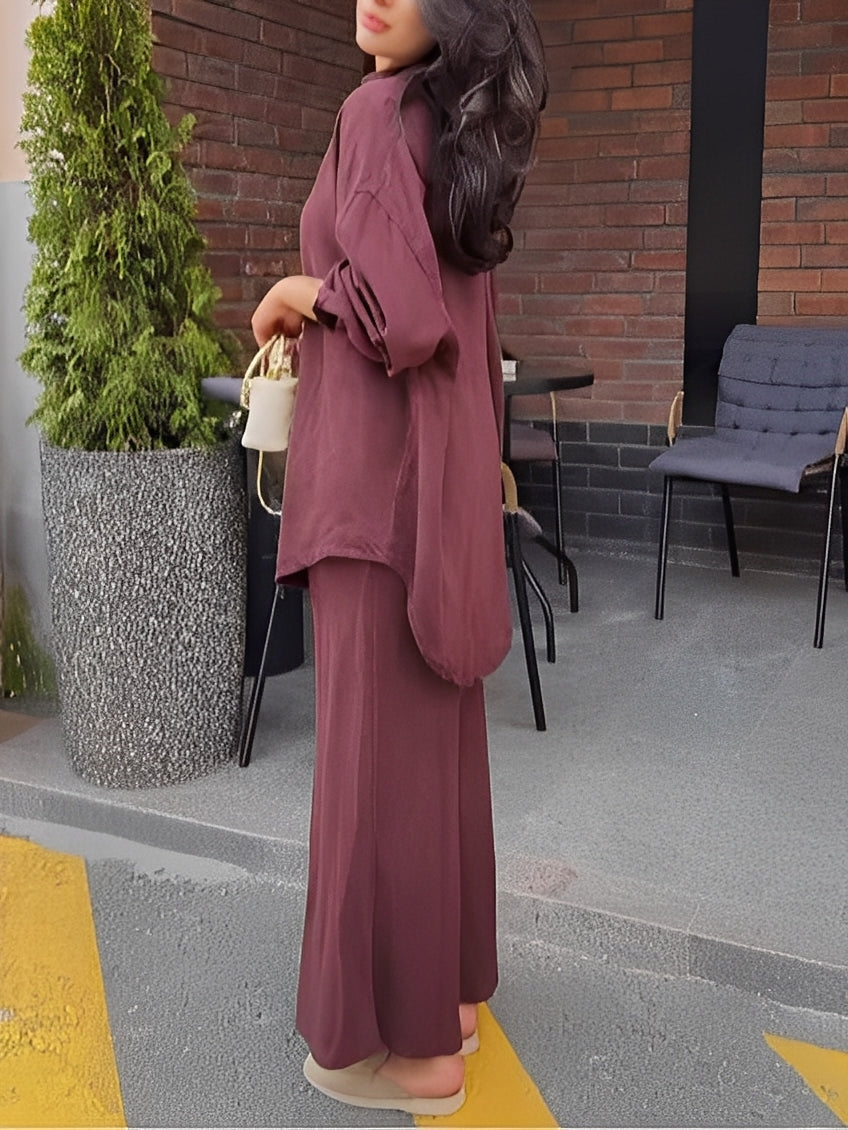 Noelle™ | Long-Sleeved Tie-Drawstring